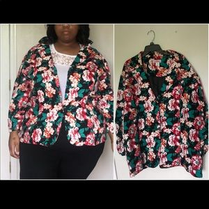 Sz 28 floral blazer